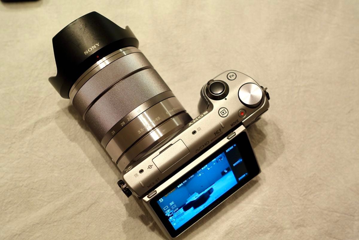 SONY NEX-5T 標準ズームレンズ SEL1855 付属 良品｜Yahoo!フリマ（旧