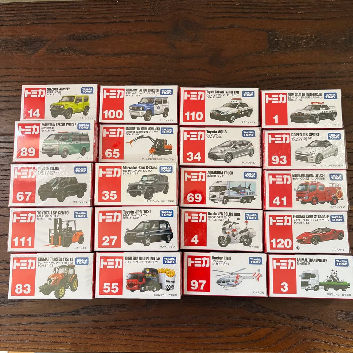 トミカ 未開封品 20台 セット｜Yahoo!フリマ（旧PayPayフリマ）