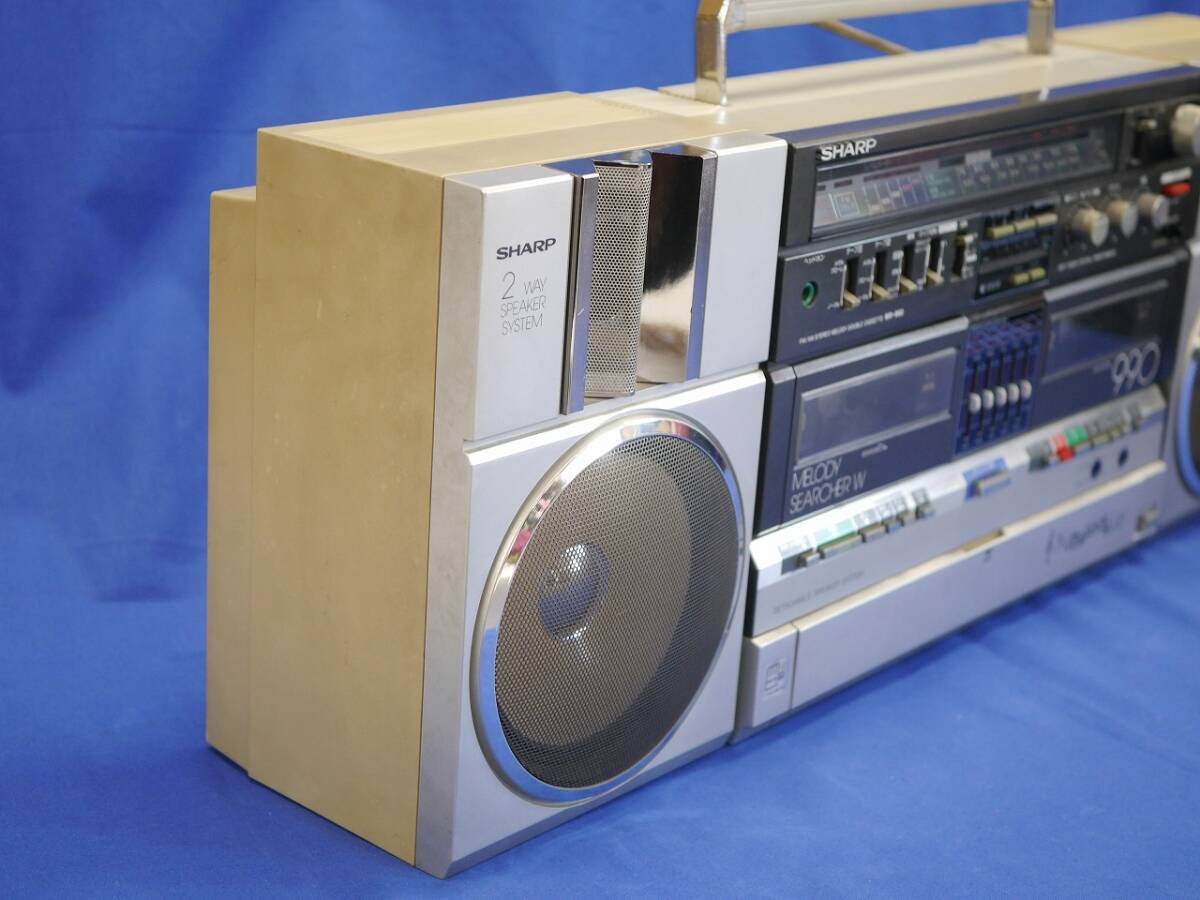 Yahoo!オークション - SHARP MR-990 メロディーサーチャーW FM/AMステ