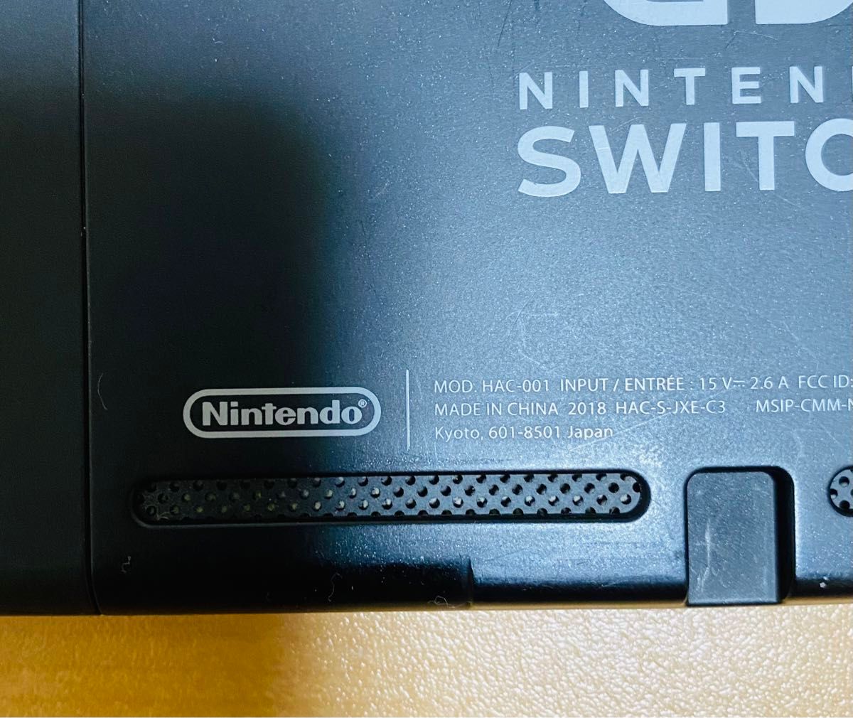 Nintendo Switch ニンテンドースイッチ 本体のみ 2018年製 値下不可