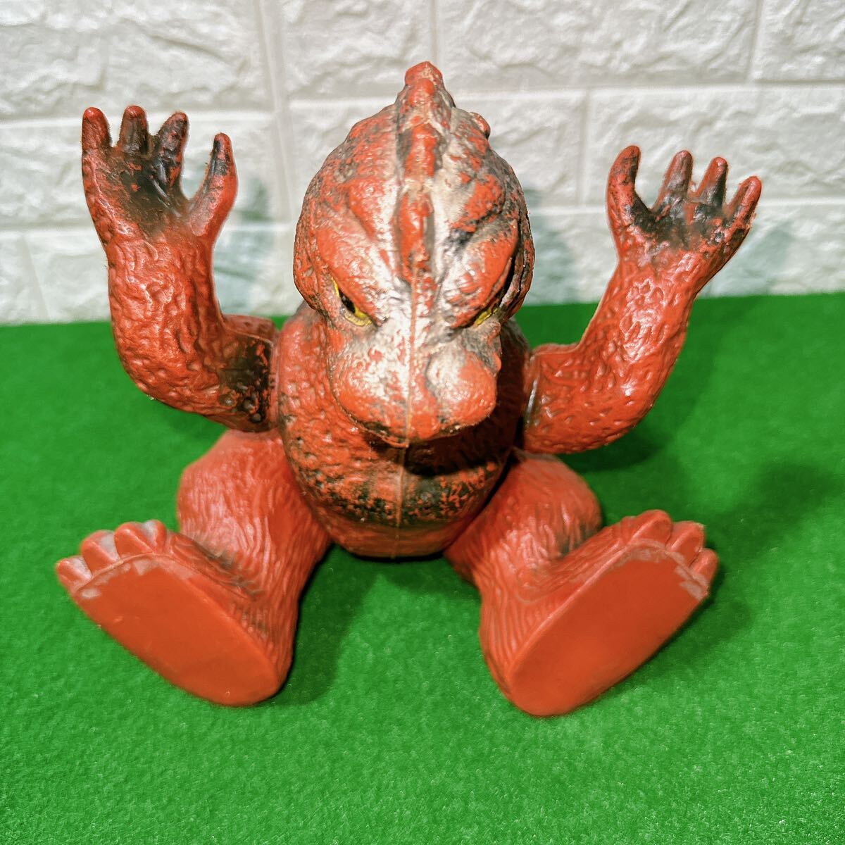 当時物 ジャイアント ゴジラ パチモン 無権版 ポリ製 32cm レトロ