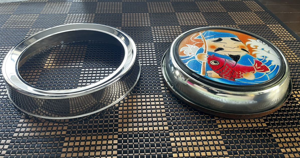 Yahoo!オークション - 希少 当時物 丸アンドン メッキ デコトラ