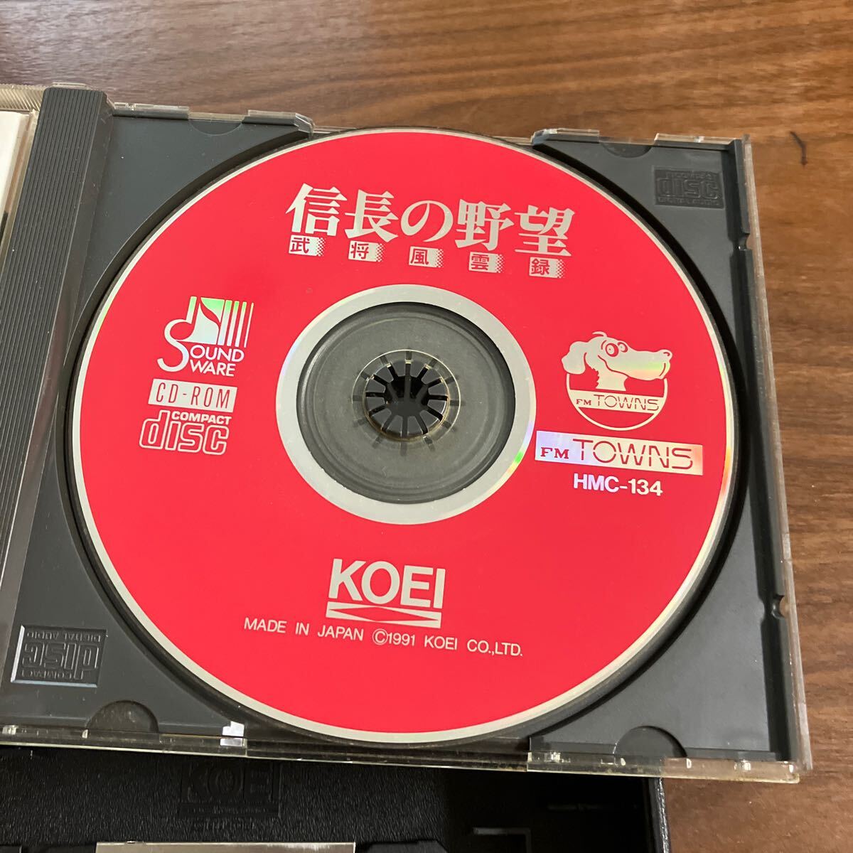 Yahoo!オークション - 信長の野望 武将風雲録 FM TOWNS CD-ROM 3.52HD