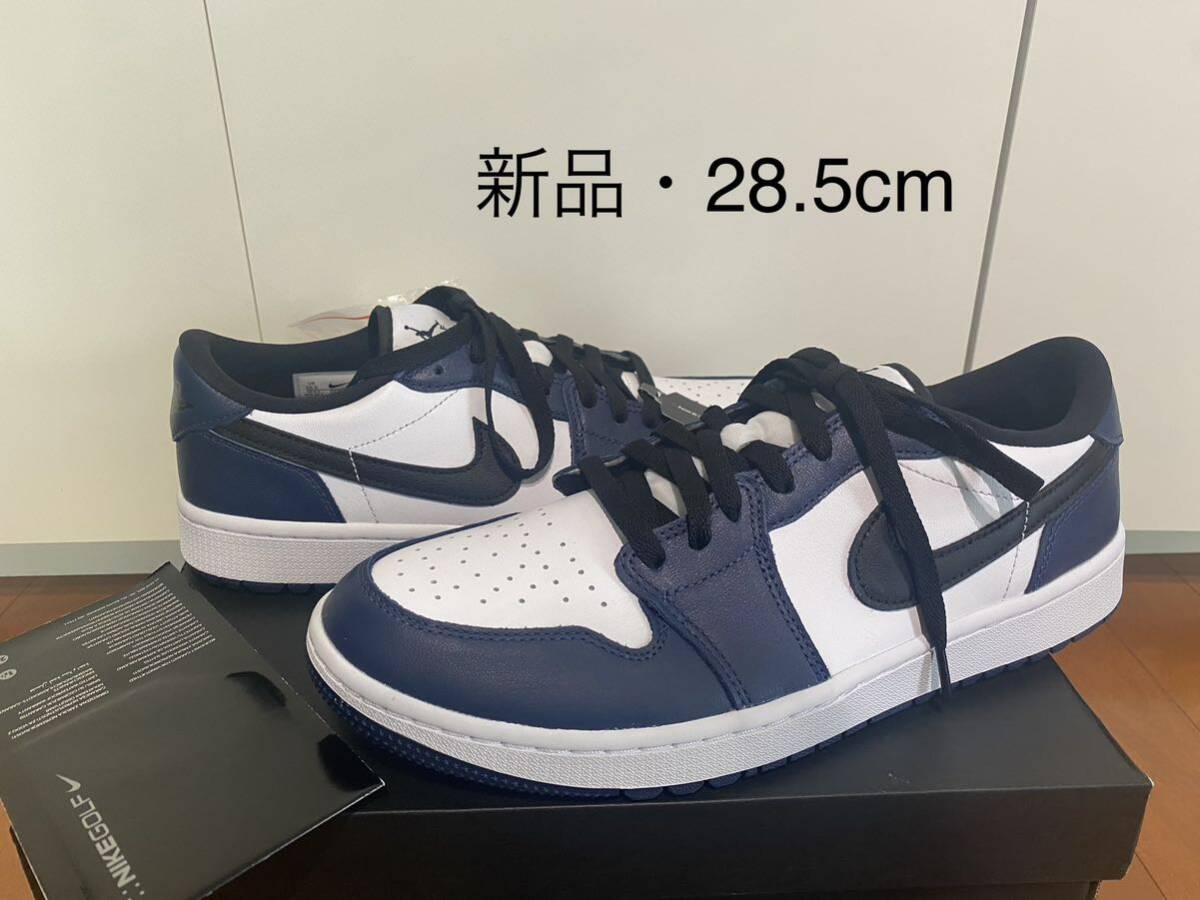 Yahoo!オークション - NIKE AIR JORDAN 1 GOLF 新品 28.5 ゴルフシュー