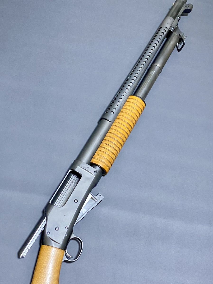 未発火 完動美品 タナカ トレンチガン M1897 Ver2 発火式 モデルガン