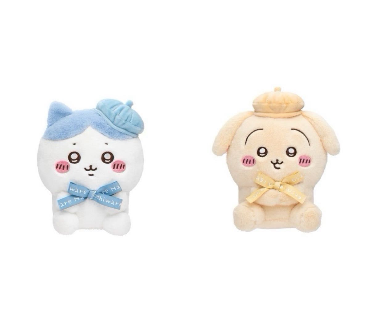 ちいかわ 東京みやげ お座りぬいぐるみ うさぎ ハチワレ｜Yahoo!フリマ