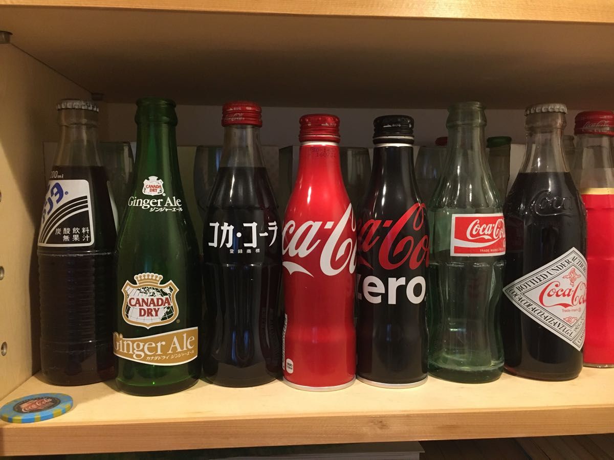 Coca-Cola コカコーラ ガラス瓶 空き瓶 レトロ 昭和レトロ 空瓶