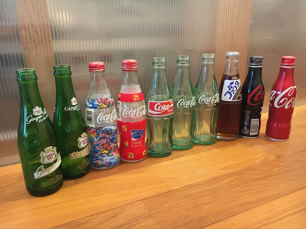 Coca-Cola コカコーラ ガラス瓶 空き瓶 レトロ 昭和レトロ 空瓶