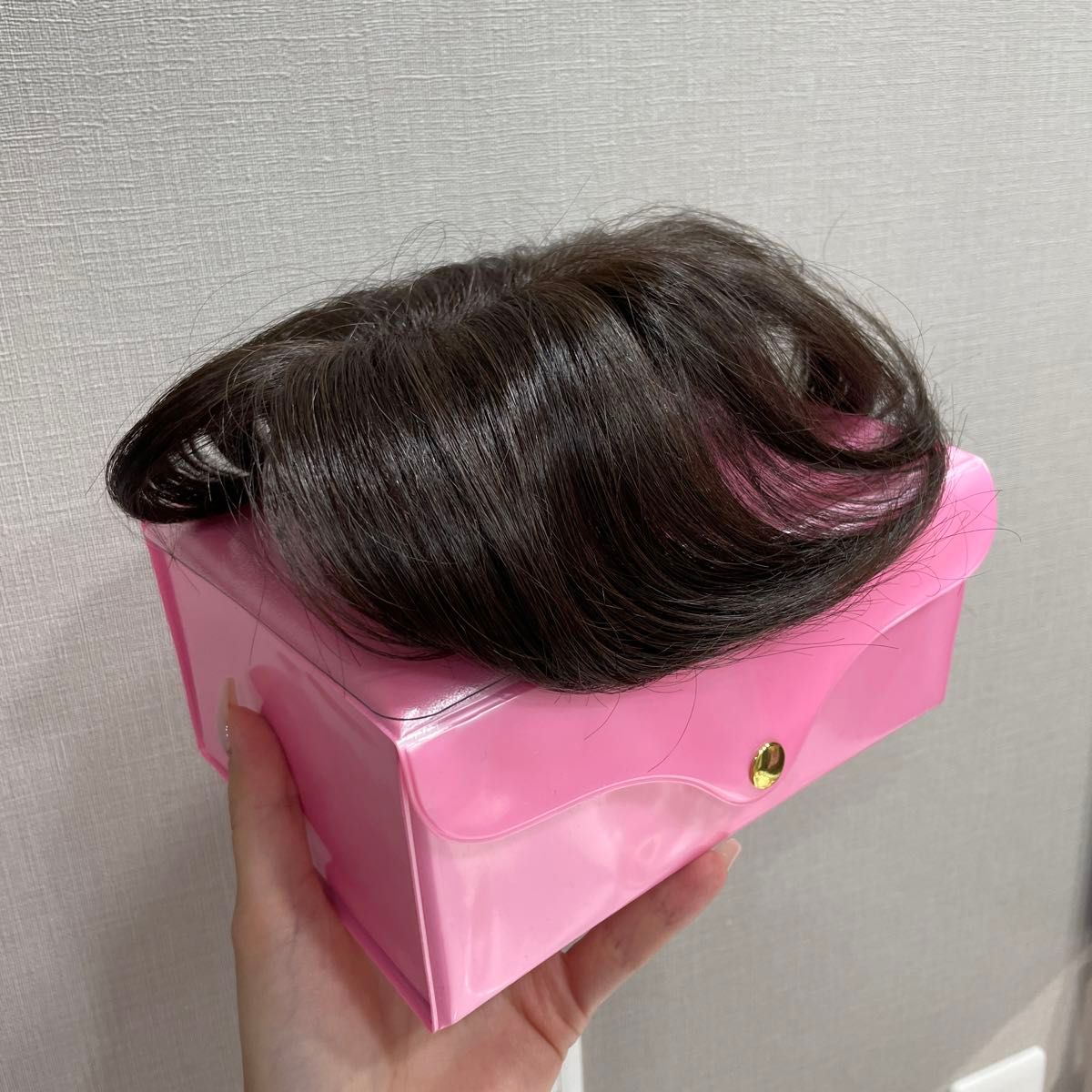 高級 ワンポイント ウィッグ／ユキ 美品 F41M カラー4/6/8 部分かつら