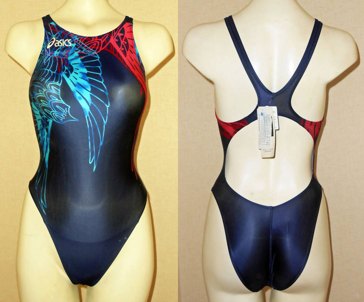 Yahoo!オークション - アシックス競泳水着スパイラルカットⅡ新品ネイ