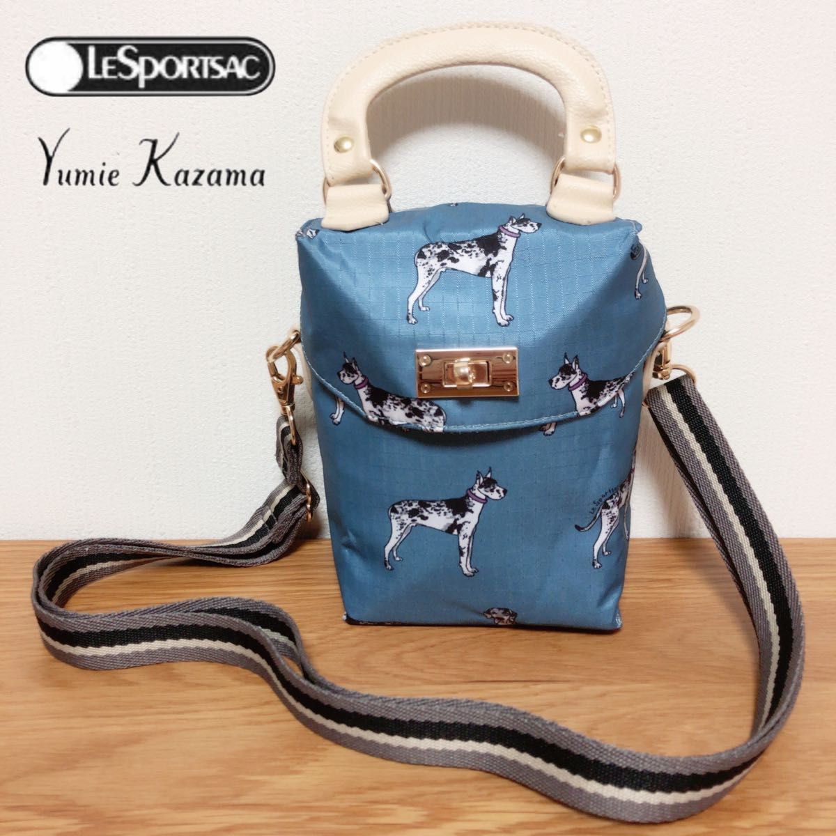 LeSportsac レスポートサック 風間ゆみえ コラボ ショルダーバッグ