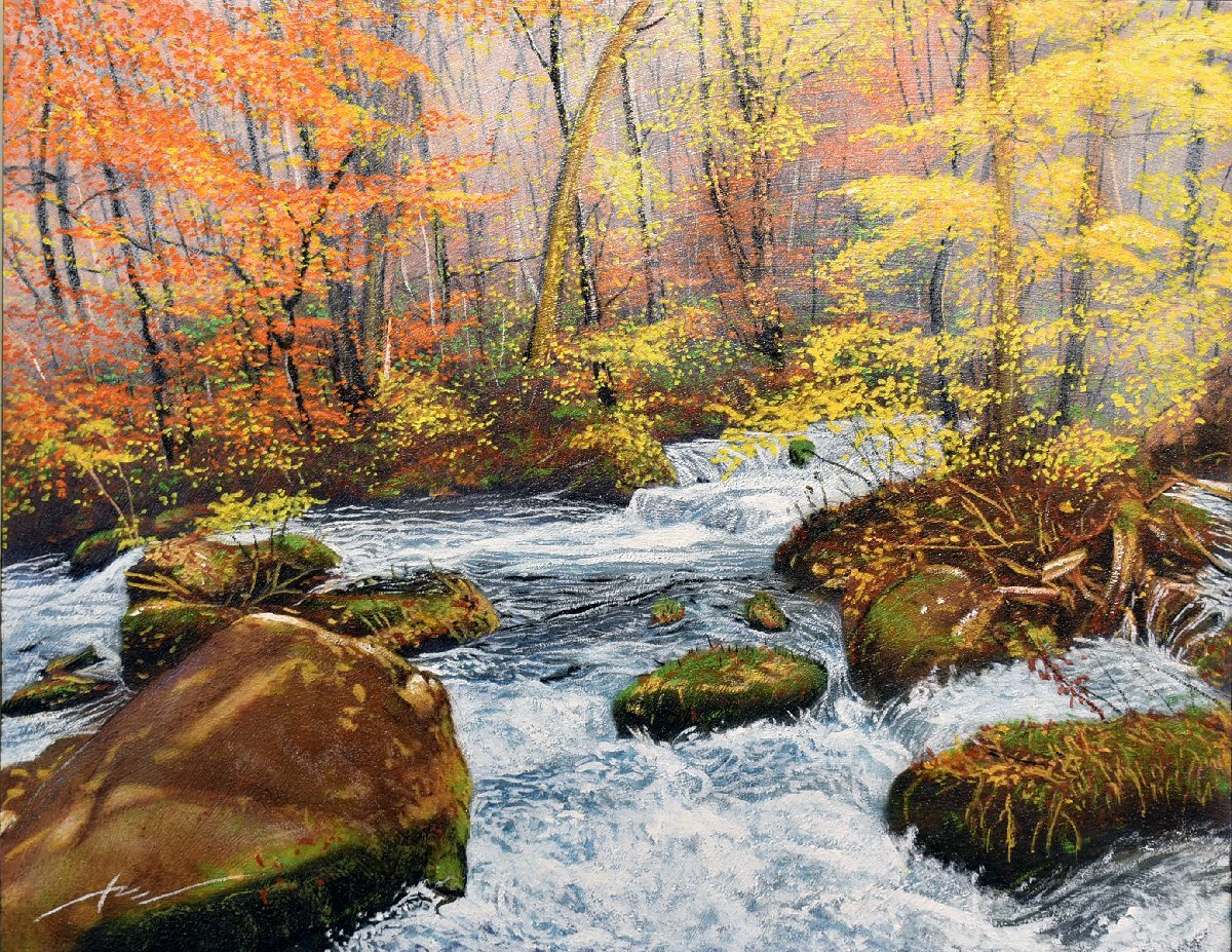 上鈴木正一 油彩画 A3サイズ『 レイデオロ 2024 』ロバート様の