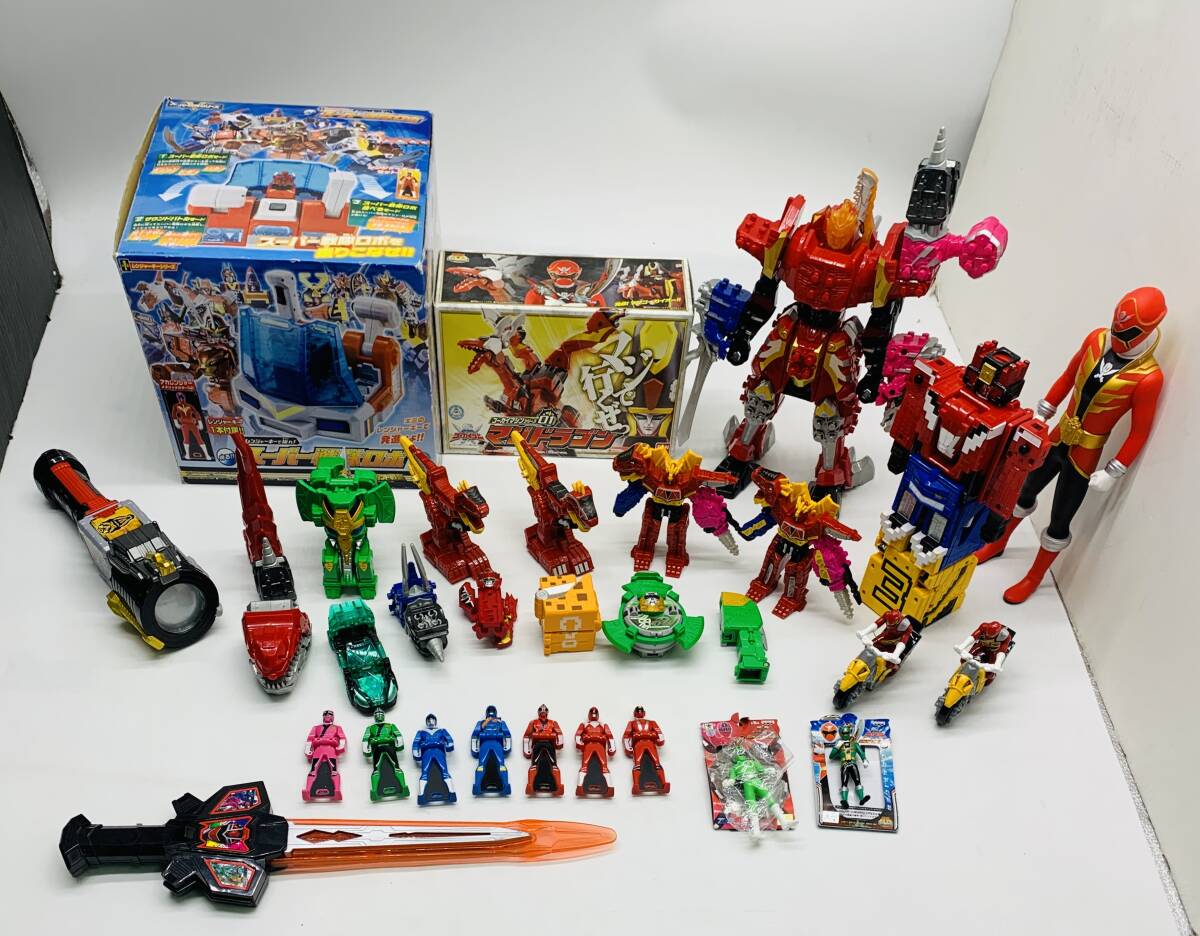 Yahoo!オークション - ジャンク 戦隊系 玩具 おもちゃ まとめ売り DX玩