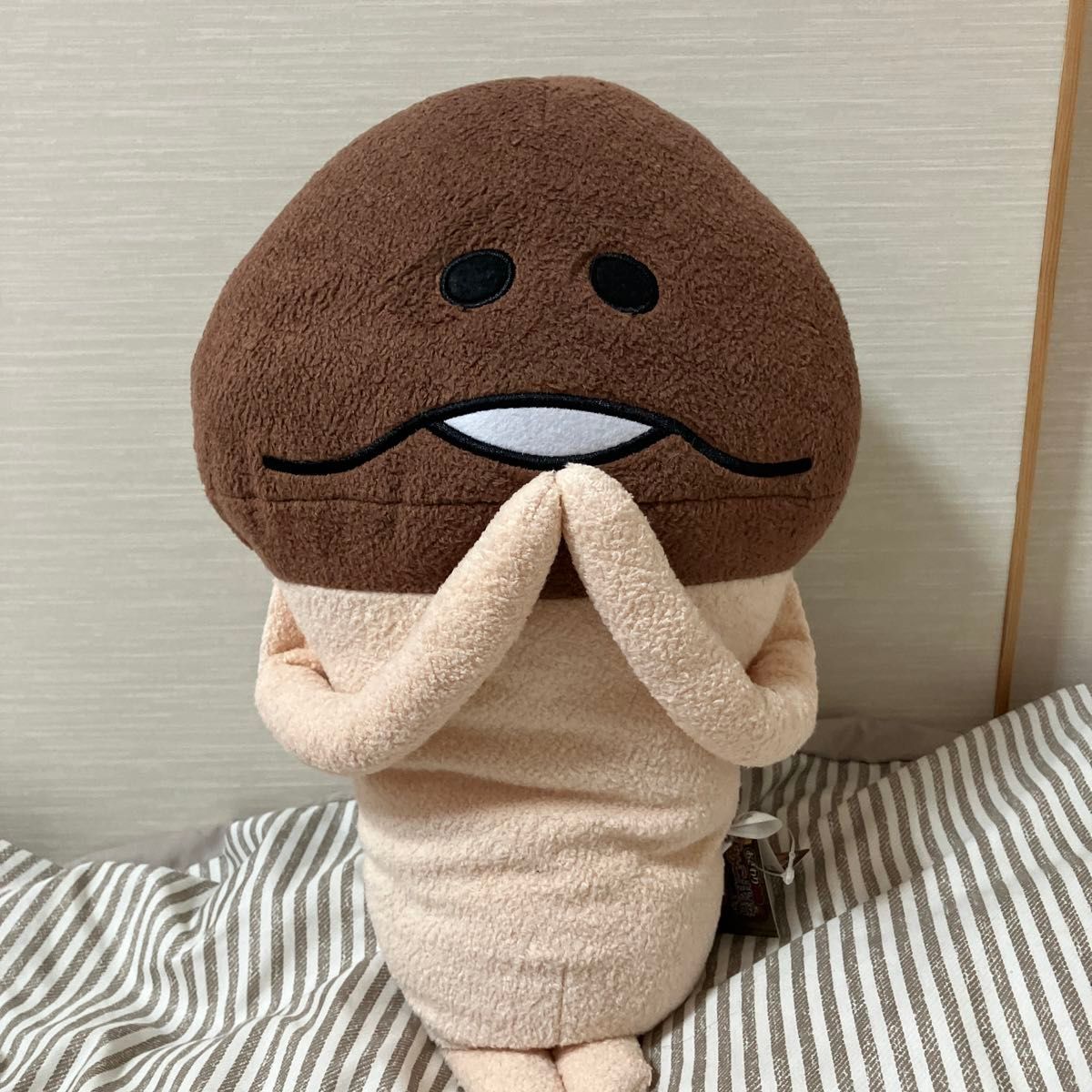 MUSHROOMS おさわり探偵 なめこ栽培キット デラックス BIGぬいぐるみ