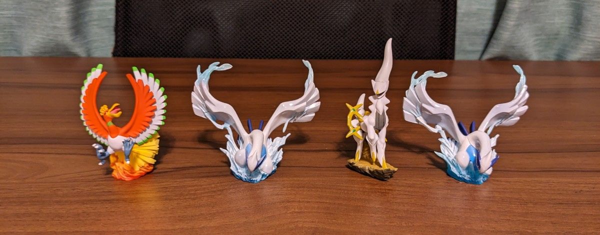 ポケットモンスター ポケモン ルギア ホウオウ アルセウス 計4点 海洋