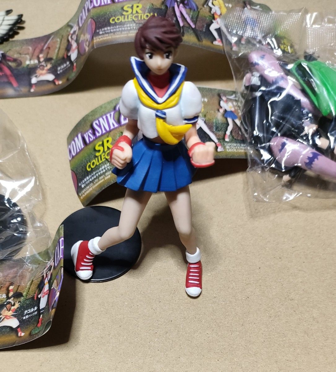 さくら マキ モリガン Capcom vs SNK 2 SR Collection カプセルトイ