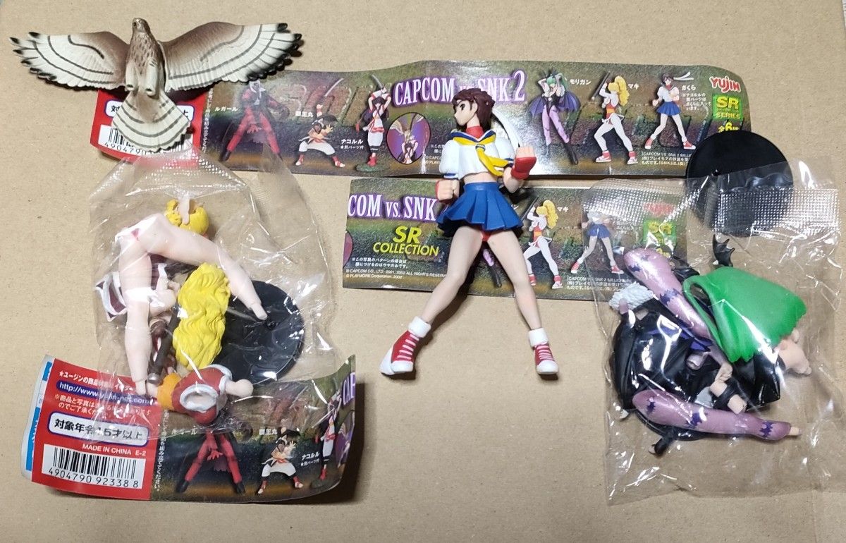 さくら マキ モリガン Capcom vs SNK 2 SR Collection カプセルトイ