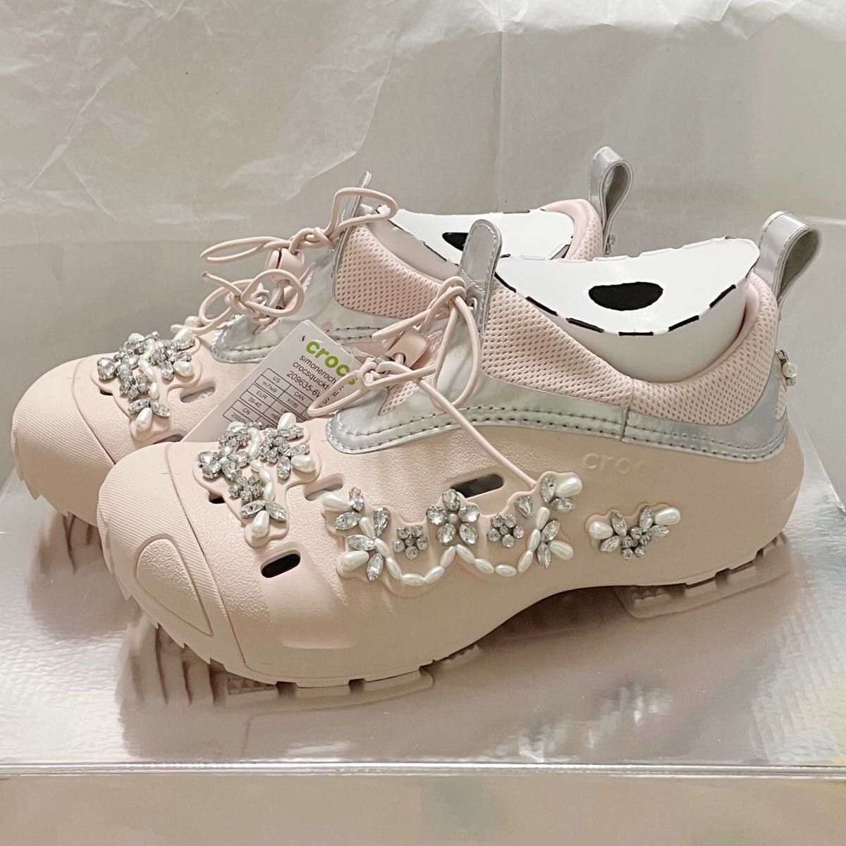 Simone Rocha × Crocs シモーネロシャ クロックス ピンク｜Yahoo