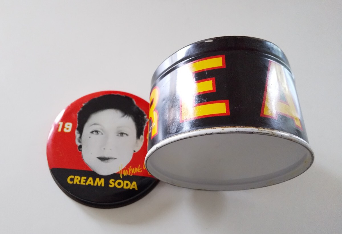 Yahoo!オークション - クリームソーダ グリース缶 ポマード缶 ビビアン
