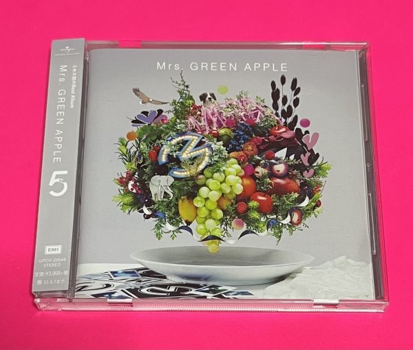 Mrs GREEN APPLE CD 5 通常盤 セル版 アルバム ミセスグリーンアップル
