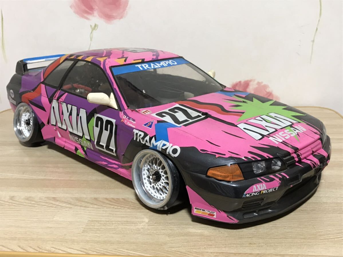送料無料 1/10 タミヤ 日産 スカイライン GT-R R32 アクシア