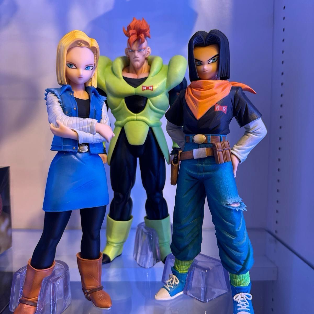 開封品 一番くじ ドラゴンボール EX 人造人間の恐怖 人造人間16号 17号