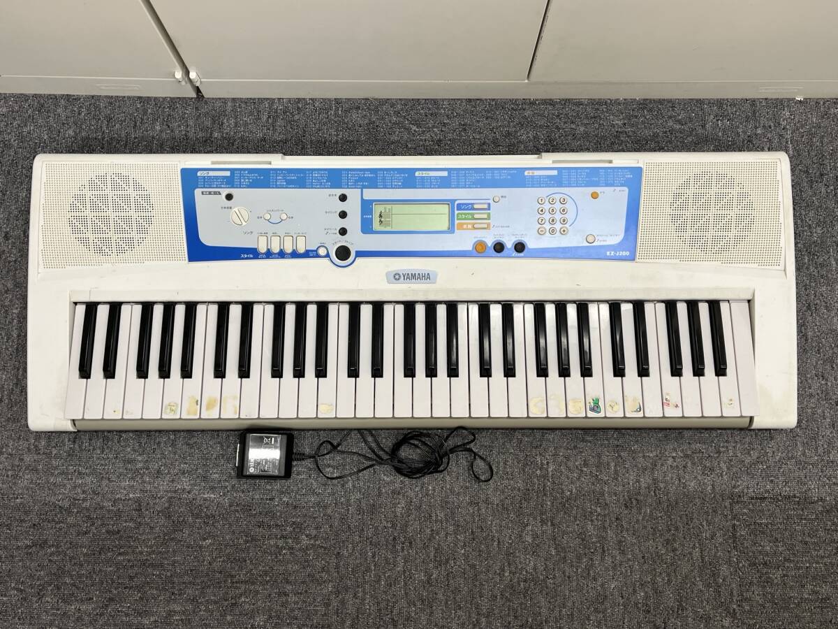 Yahoo!オークション - 長「15496」YAMAHA EZ-J200 電子キーボード 電子