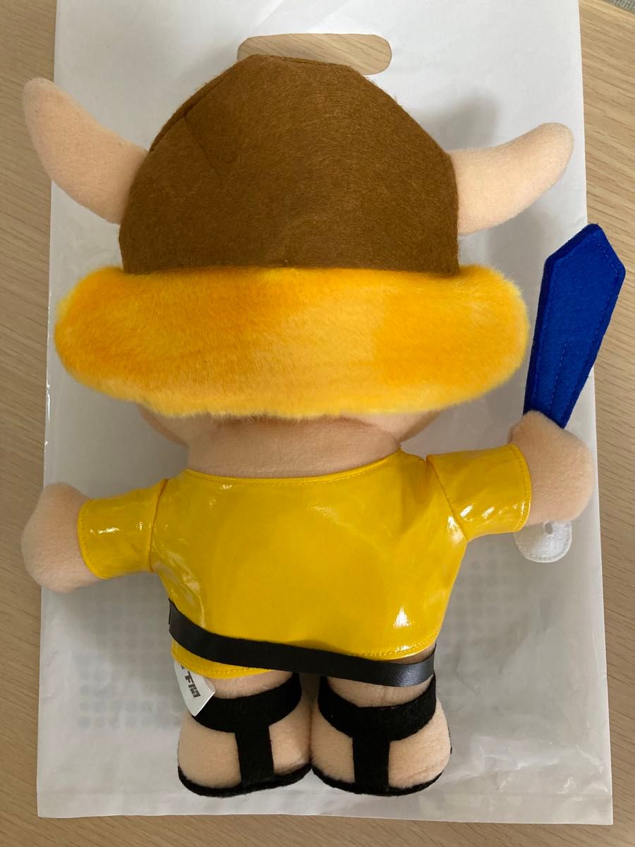 實森美祐選手サイン入り シーボー ぬいぐるみ ボートレース下関 競艇