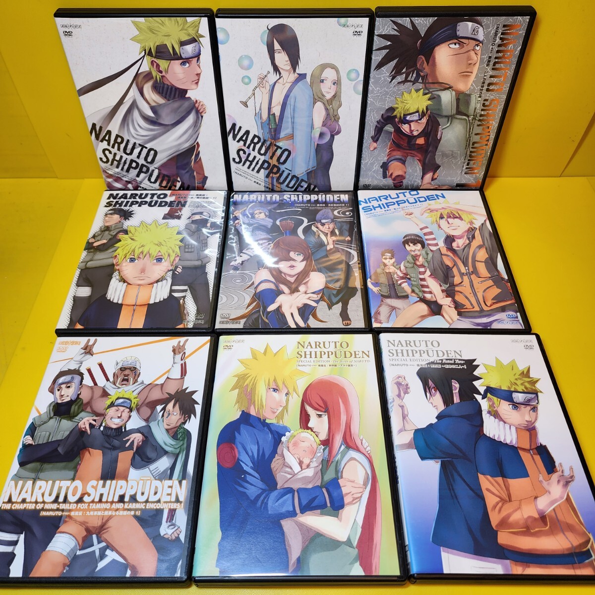 新品ケース交換済み NARUTO ナルト DVD181巻 + 劇場版9巻 全190巻