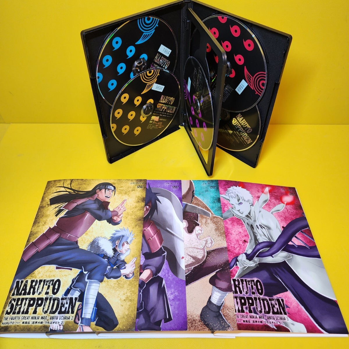 新品ケース交換済み NARUTO ナルト DVD181巻 + 劇場版9巻 全190巻