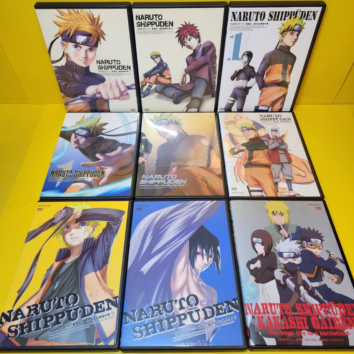 新品ケース交換済み NARUTO ナルト DVD181巻 + 劇場版9巻 全190巻