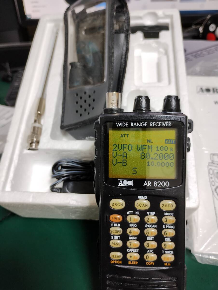 Yahoo!オークション - AOR AR8200 ハンディー広帯域受信機