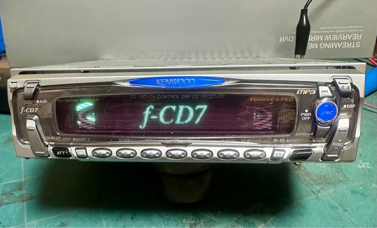ケンウッドF-CD7 CDデッキプレイヤー 1DIN カーオーディオ｜Yahoo