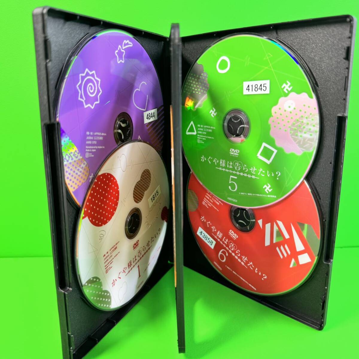 かぐや様は告らせたい ～天才たちの恋愛頭脳戦～ DVD 2期 全6巻セット