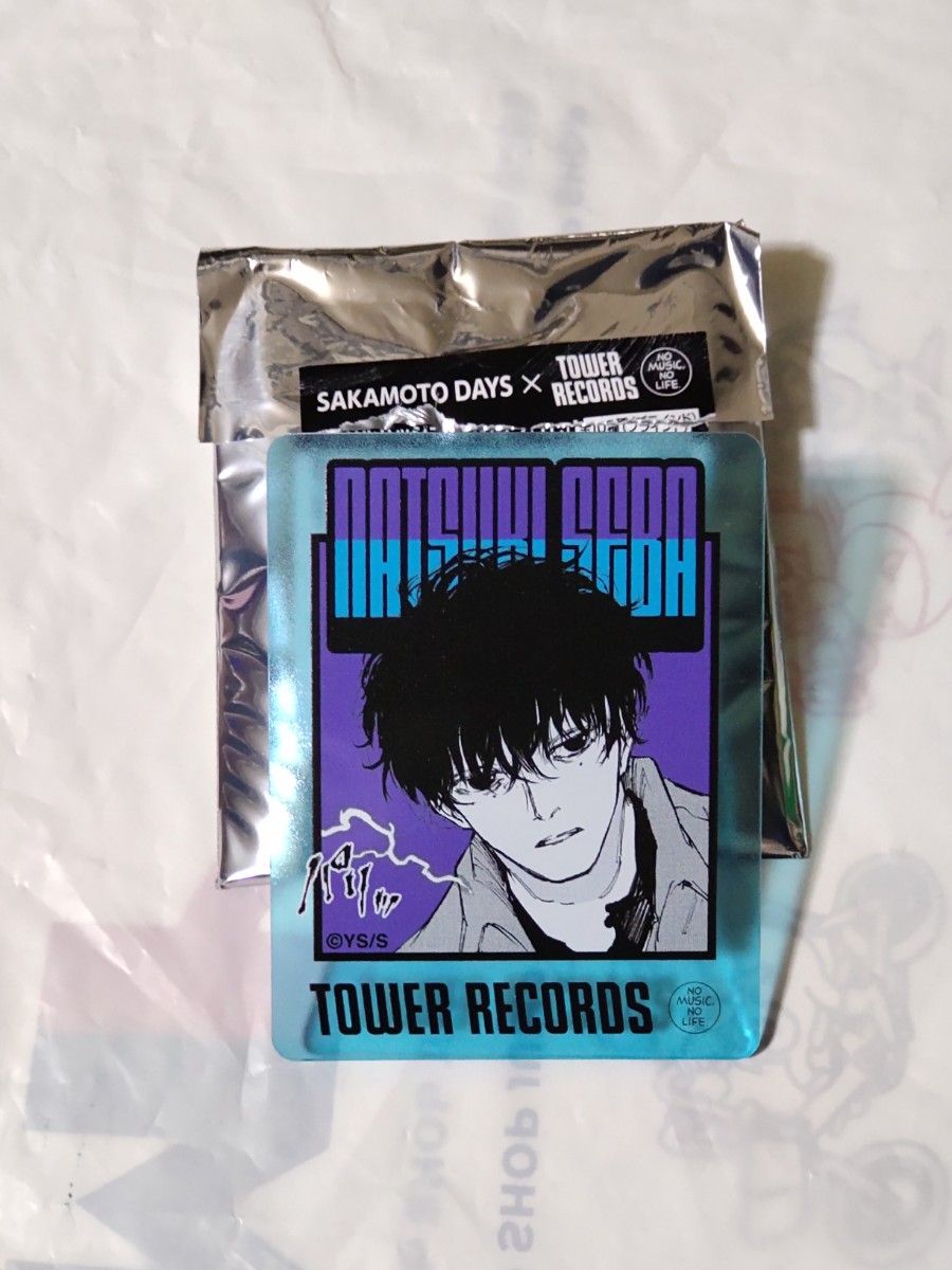 サカモトデイズ タワレコカフェ アクリルバッジコレクション 勢羽夏生
