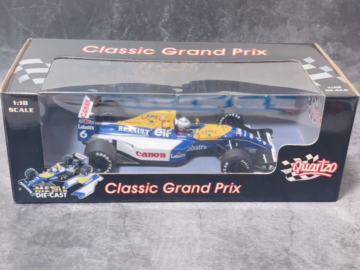 カスタム品 1/18 Quartzo ウィリアムズ ルノー FW14B｜Yahoo!フリマ