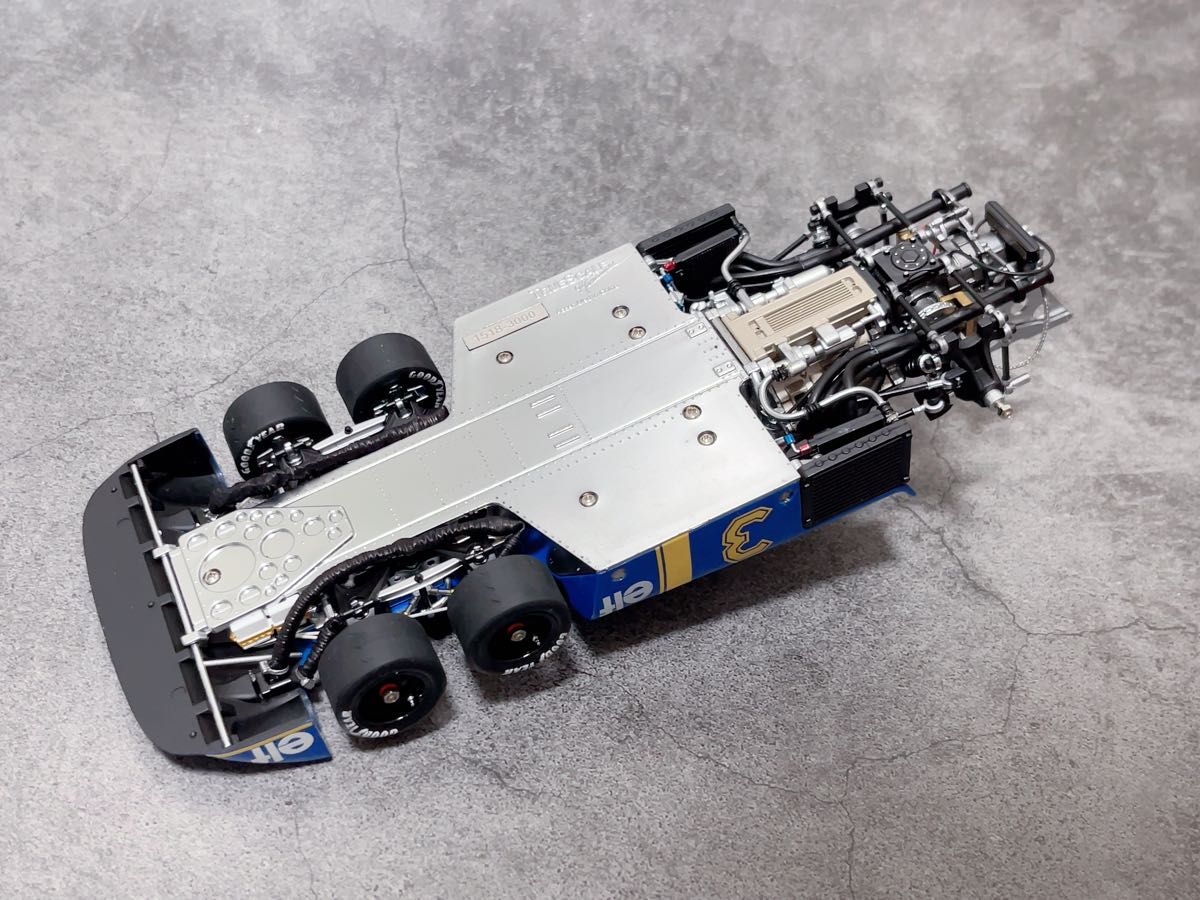 限定絶版品 TSM 京商 1/18 タイレル P34 1976 Tyrrell silverstone #3