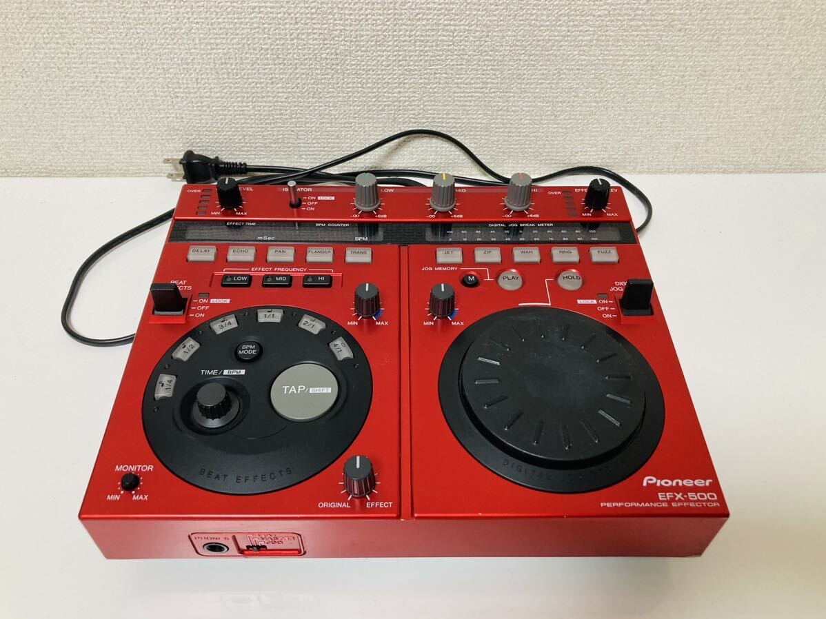 極美品】PIONEER パイオニア EFX-500 DJエフェクター Pioneer EFX-500