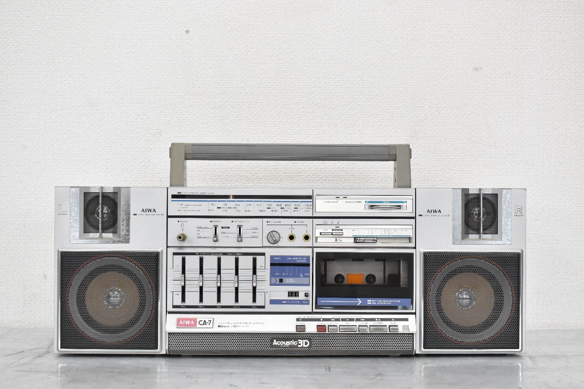 Yahoo!オークション - 3105 ジャンク品 AIWA CA-7 アイワ ラジカセ