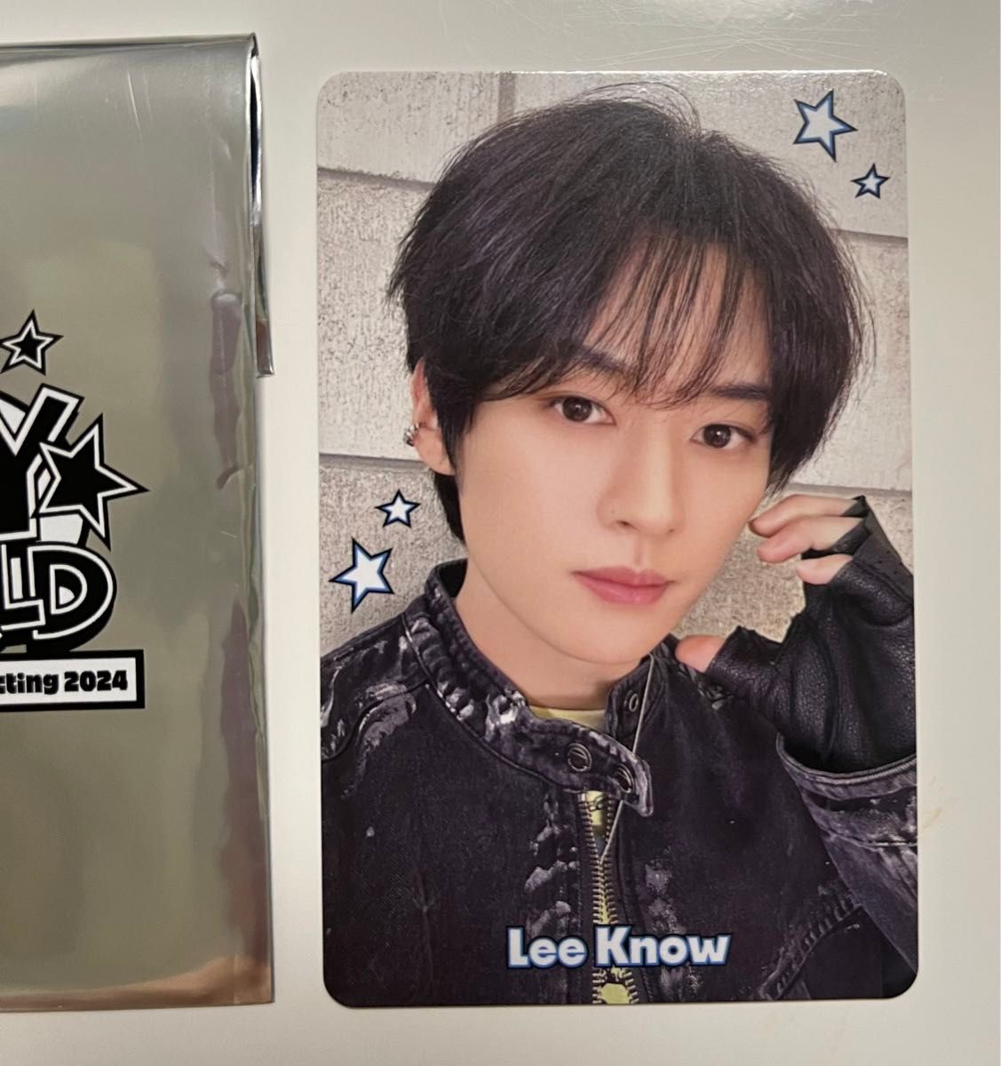 Straykids スキズ リノ トレカ ほっぺハートとピースの2枚セットTOY