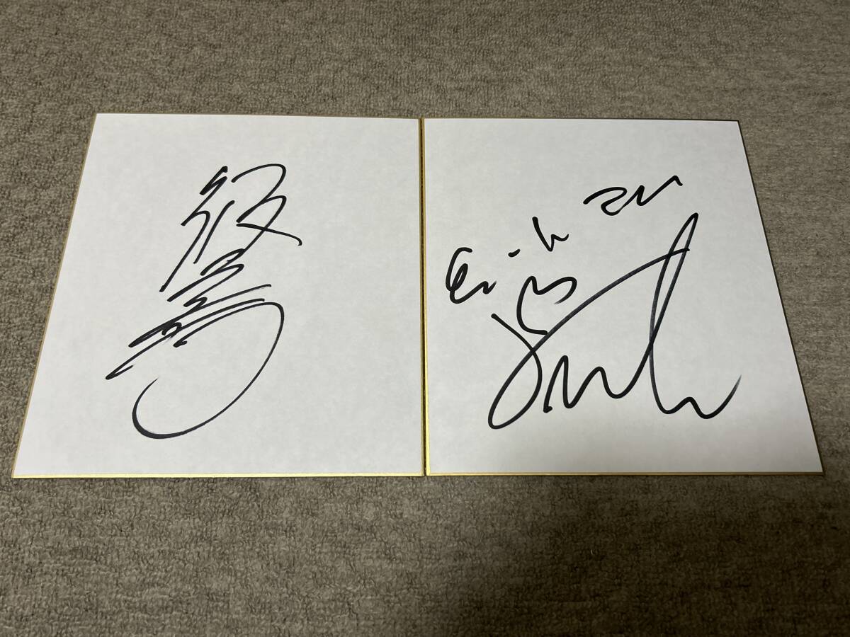 Yahoo!オークション - チュートリアル 徳井義実・福田充徳 直筆サイン