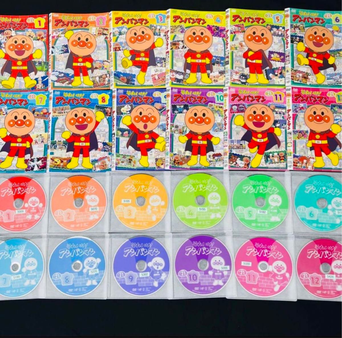 全巻セット】アンパンマン TVアニメ '21 DVD 全12巻セット｜Yahoo
