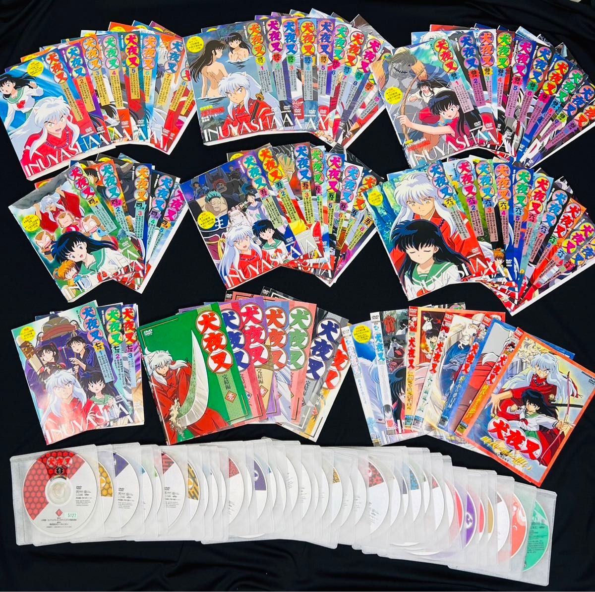 全巻セット】犬夜叉 テレビアニメ＋特別篇＋劇場版 DVD 全68巻セット