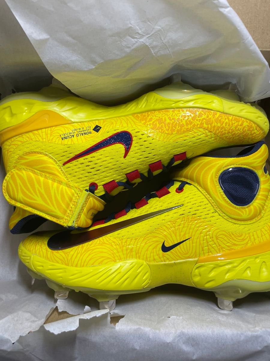 NIKEナイキアクーニャジュニアJr ハラチエリートミッドベースボール