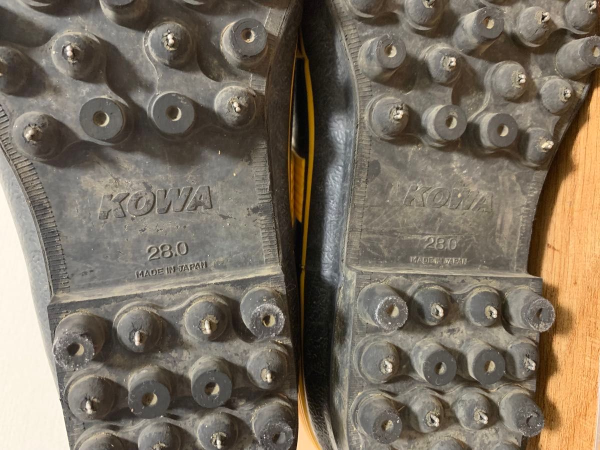 美品】kowa MT BOOTS マウントブーツ スパイク仕様 28 0cm｜Yahoo
