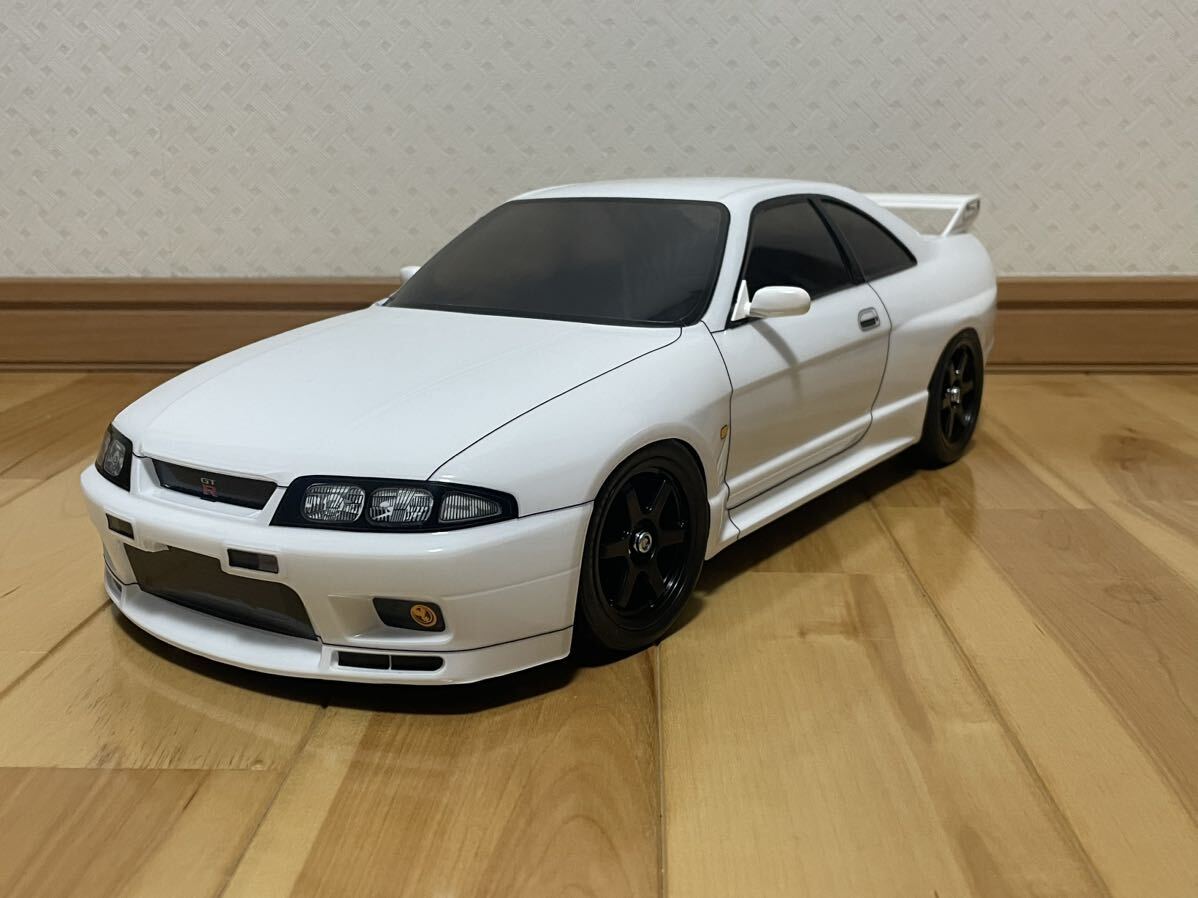 Yahoo!オークション - タミヤ 1/10 R33 スカイライン GT-R ボディ 塗装