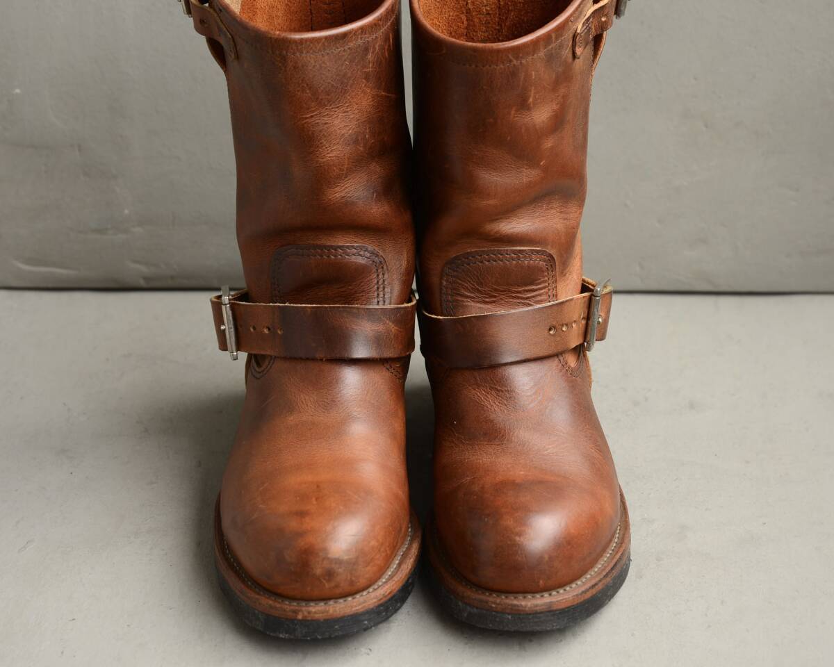 US7 5D】【箱付き 美品】10年製 レッドウイング 2972 エンジニアブーツ