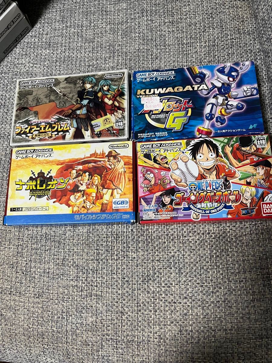 ゲームボーイアドバンス ソフト4種 空箱｜Yahoo!フリマ（旧PayPayフリマ）
