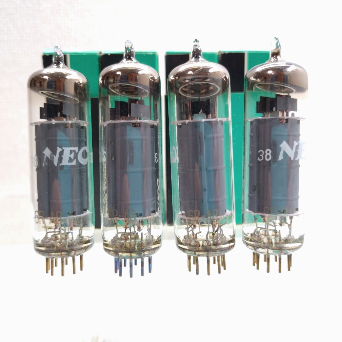 Yahoo!オークション - NEC 6RA8 クアッド(2ペア4本同一ロット) 真空管