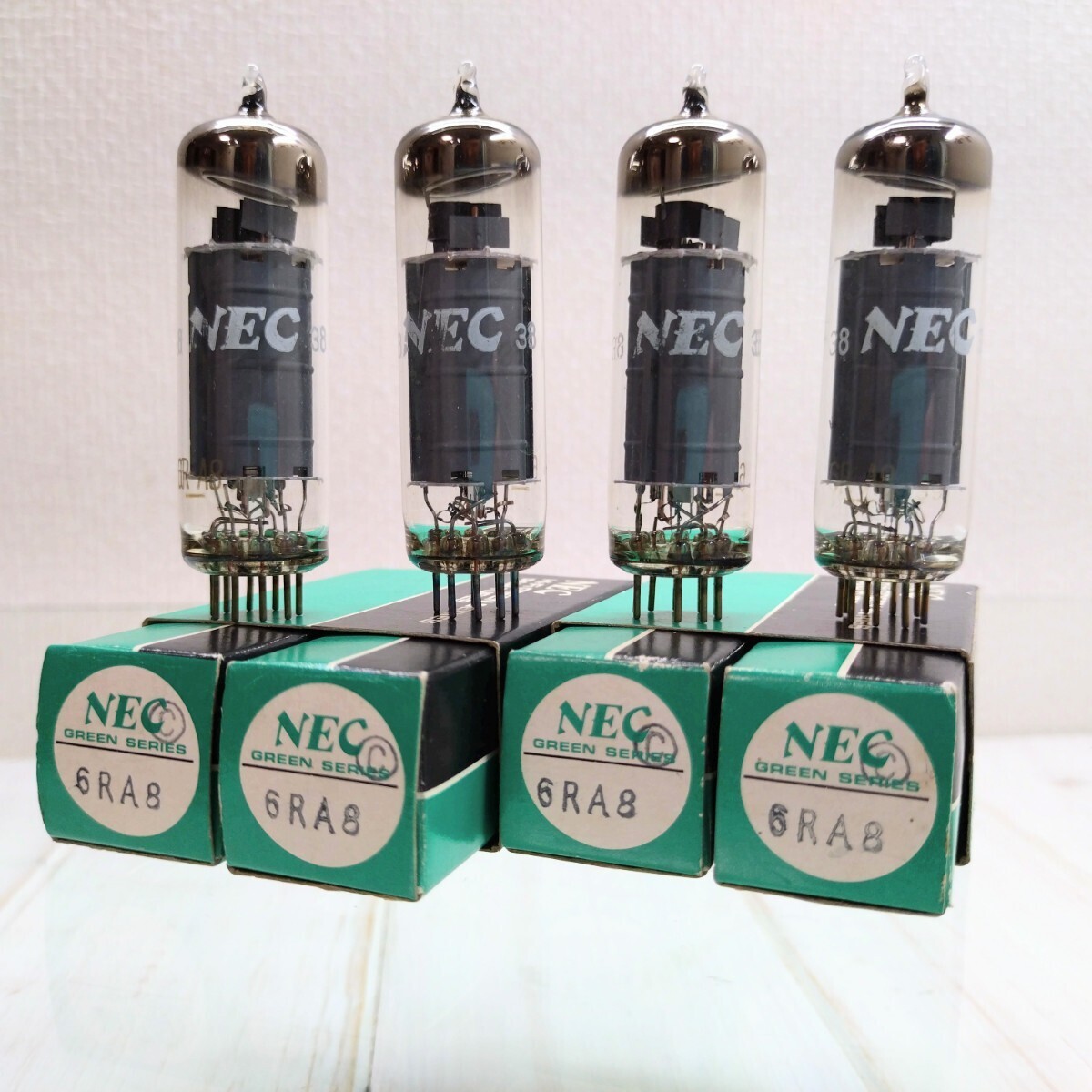 Yahoo!オークション - NEC 6RA8 クアッド(2ペア4本同一ロット) 真空管